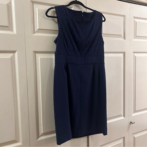 Chelsea Rose Navy sleeveless dress NWT women's Size 10 - Picture 2 of 8